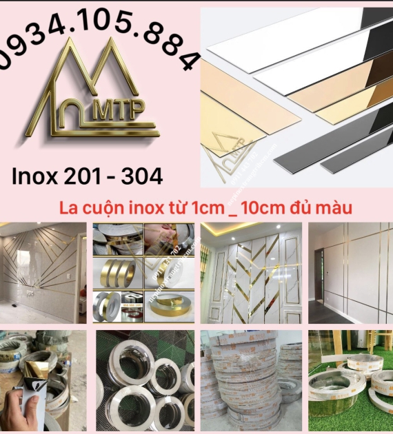 NẸP INOX LA CUỘN 15mm