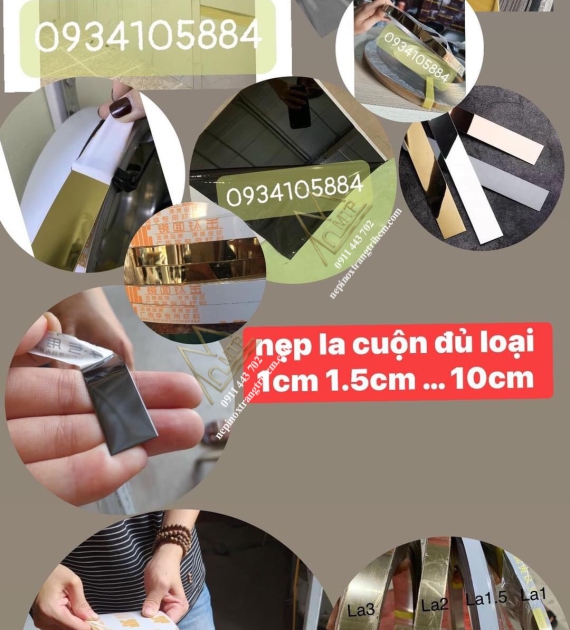 NẸP INOX LA CUỘN 15mm